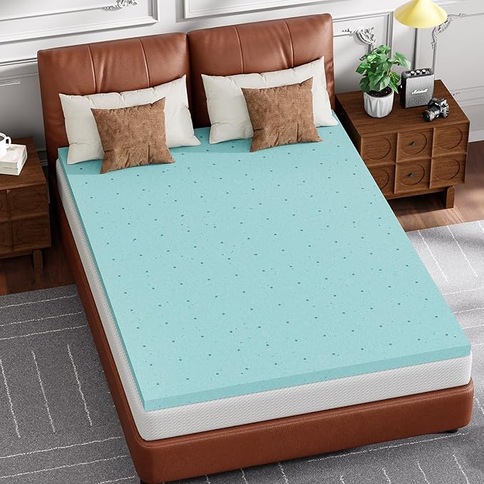 FDW | 5" Full Mattress + 3" Cooling Mattress Topper | Gel Memory Foam | Medium - Image 3