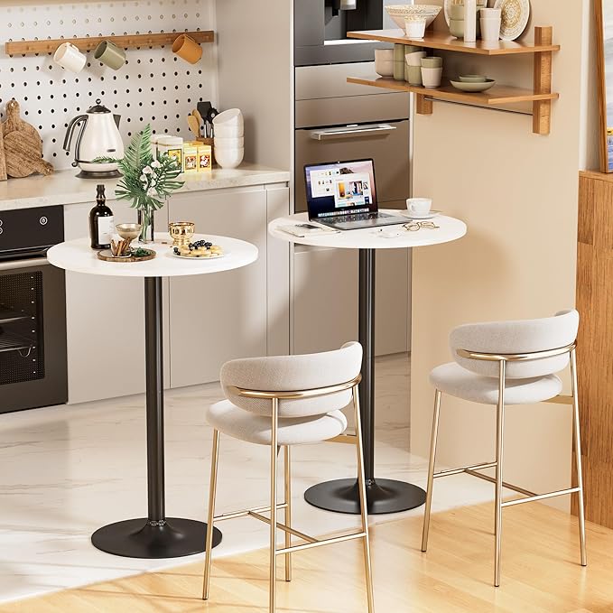 Shahoo Round Bar Table, Cocktail Tables - Image 2