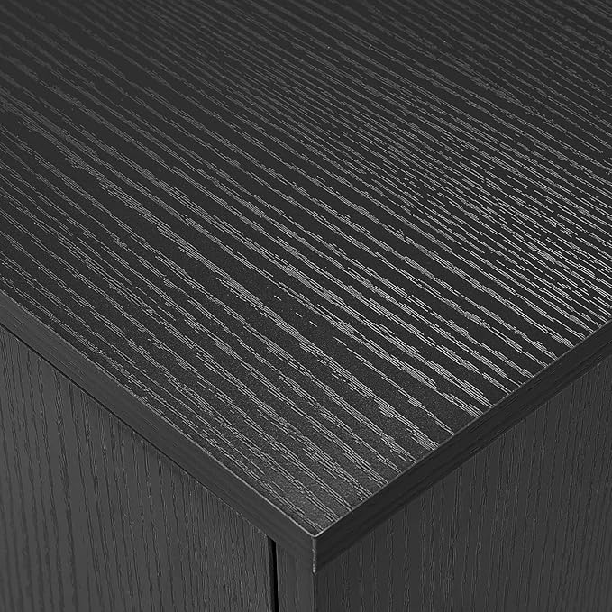Panana TV Stand for TV up to 50 Inches, 2 Doors Entertainment Center - Image 7