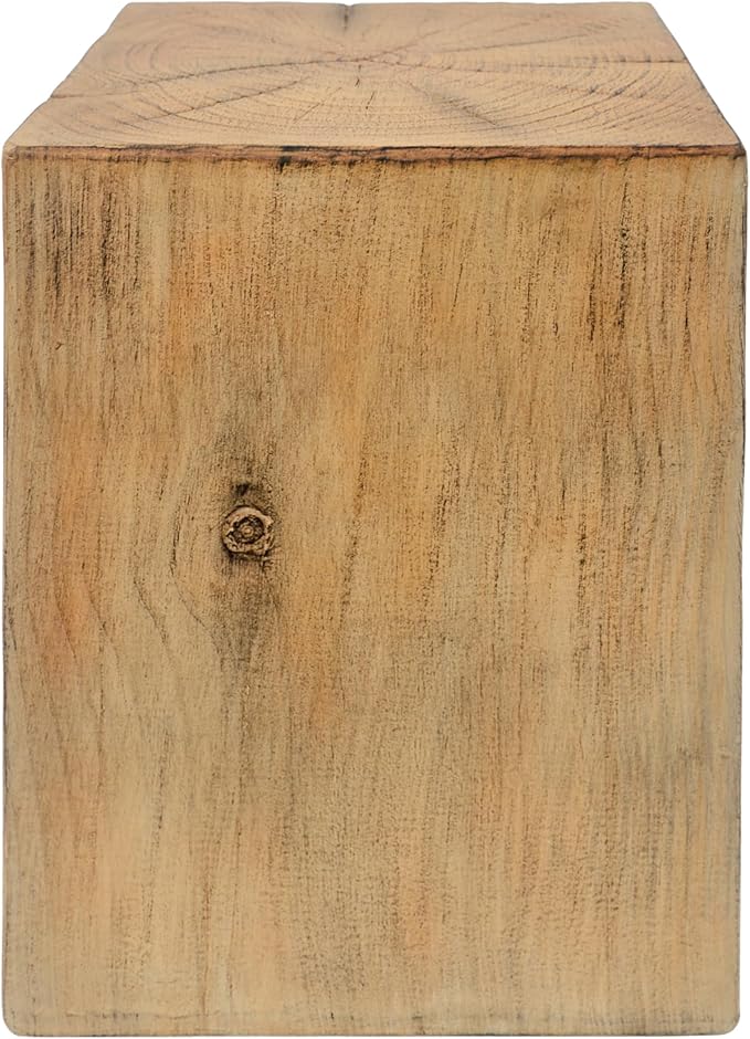 Christopher Knight Home Bard 18" Square Living Room Side Table, Wood-Like - Image 9