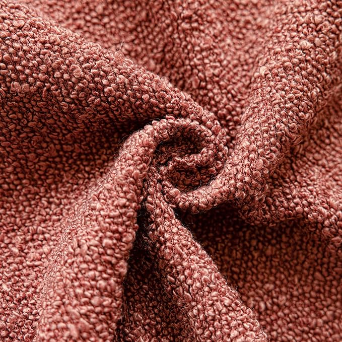 Foindtower Pack of 2, Decorative Textured Boucle Throw Pillow Covers Accent - Image 3