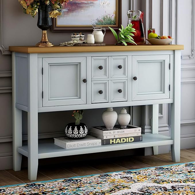 Merax Modern Wood Buffet Sideboard - Image 3