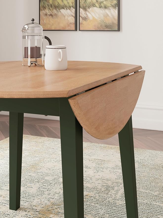 Signature Design by Ashley Gesthaven Modern Dining Drop Leaf Table - Image 9