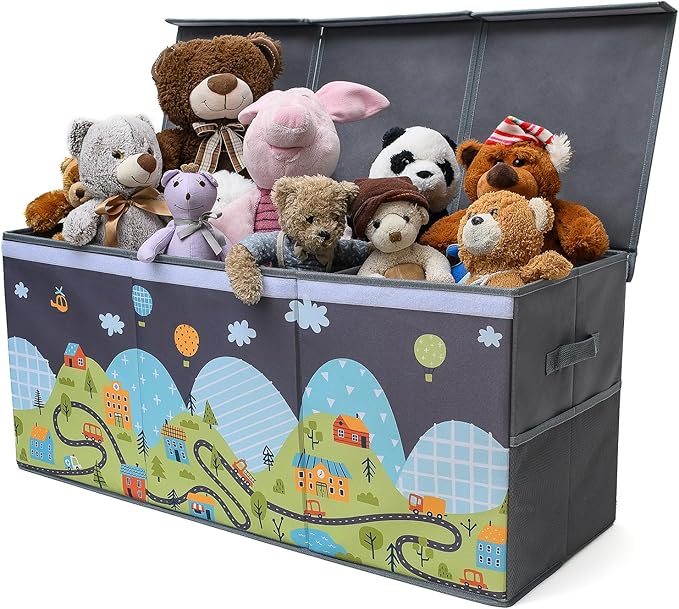 Extra Large Toy Storage Organizer by SoftOwl