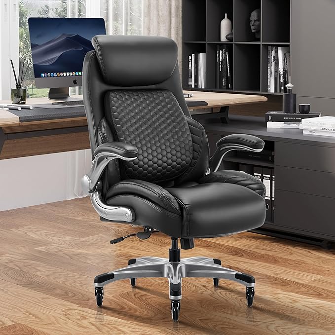 COLAMY Office Ergonomic Desk High Back Executive Chair - Image 2