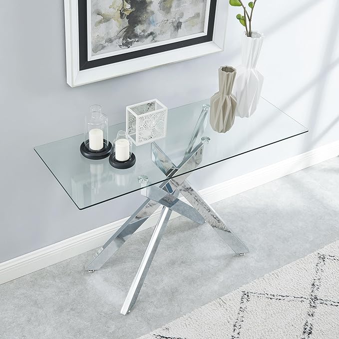 Modern Style Console Table Narrow Sofa Table - Image 8