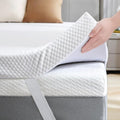 SINWEEK 3 Inch Gel Memory Foam Mattress Topper Twin Size, Ventilated High by SINWEEK