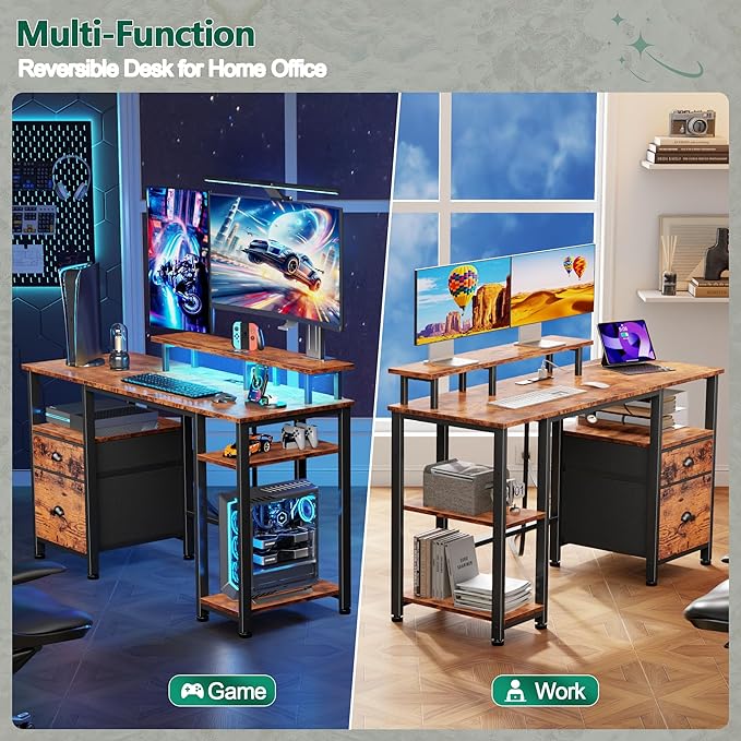Furologee 51" Computer Desk - Image 4