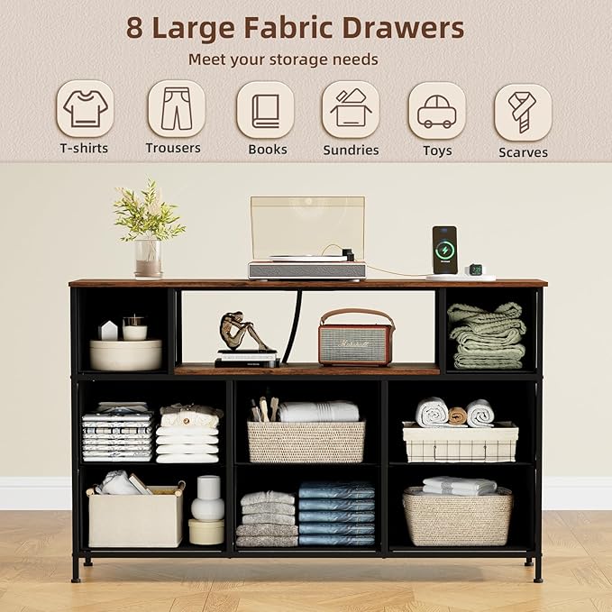 Somdot Dresser TV Stand, TV Stand Dresser - Image 4