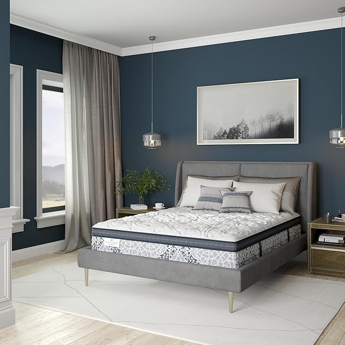 Kingsdown Cushion Firm Euro Pillow Top Hybrid California King Mattress Cooling by Kingsdown
