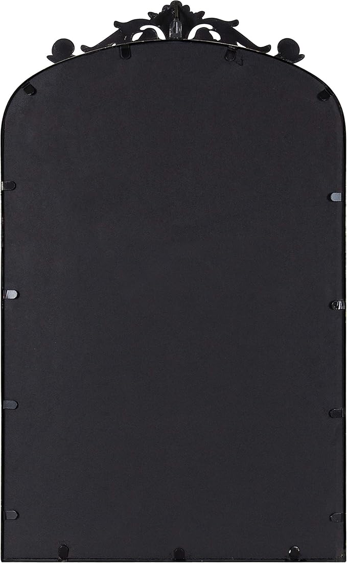 Kate and Laurel Arendahl Traditional Arch Mirror, 19 x 30.75, Antique Black - Image 7