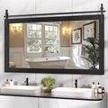 Hasipu Farmhouse Bathroom Mirror by Whatssuitableisthebest