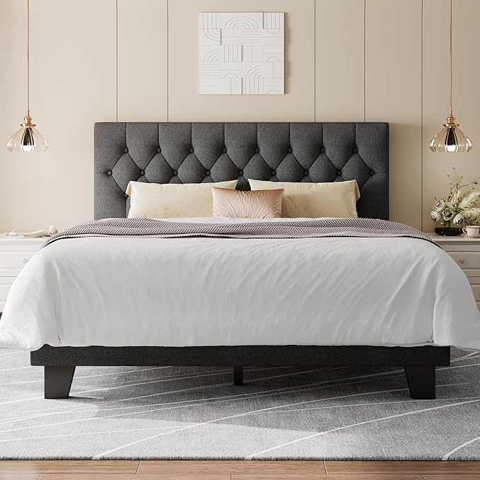 Feonase Full Size Platform Bed Frame by FEONASE