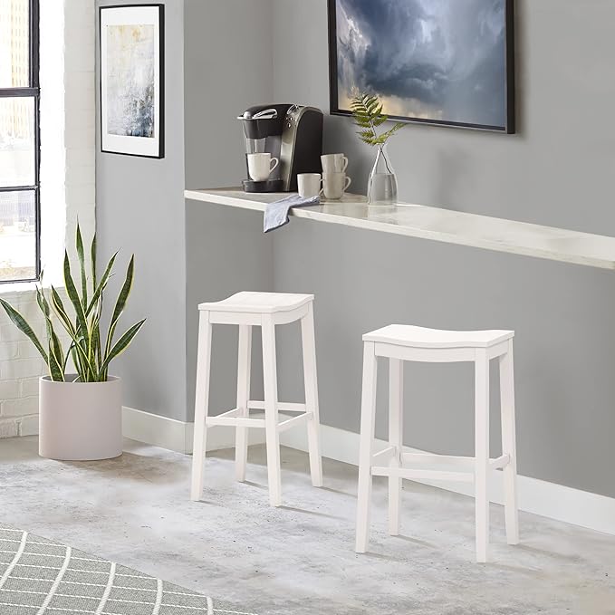 Hillsdale Furniture Fiddler Backless Saddle Bar Stool - Image 2