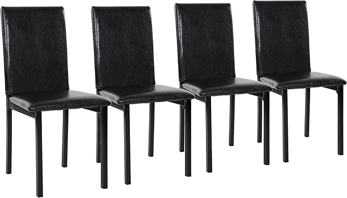 Homelegance 2601 Tempe PU Upholstered Chair, Dining Height by Homelegance