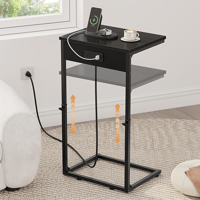 Vagusicc C Shaped End Table by Vagusicc