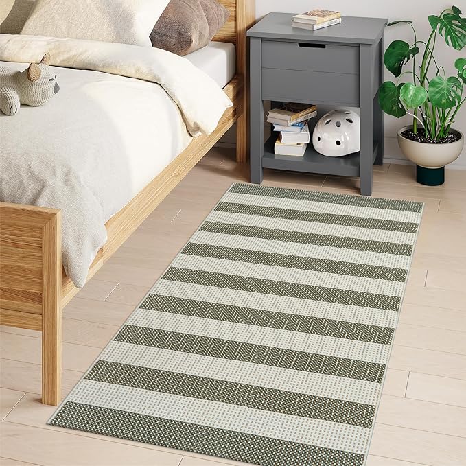 OJIA Outdoor Rug 3'x5', Washable Entryway Rugs Indoor Fall Front Door Mat - Image 9