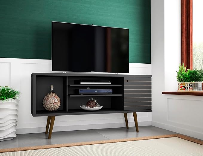 Manhattan Comfort Liberty Mid Century Modern TV Stand - Image 2