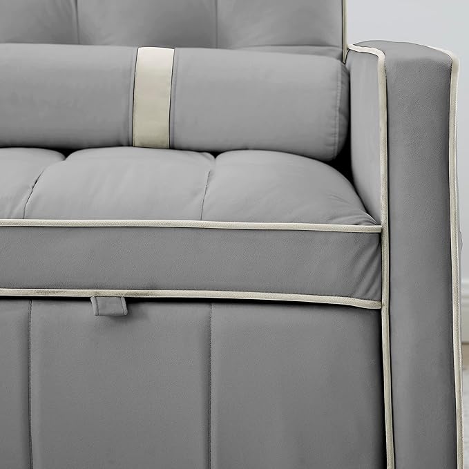 ERYE 3 in 1 Tufted Sleeper Sofa Bed - Image 10