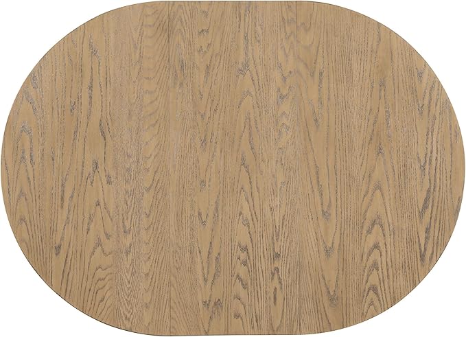 Farmhouse Style Expandable Round to Oval Dining Table - Image 5