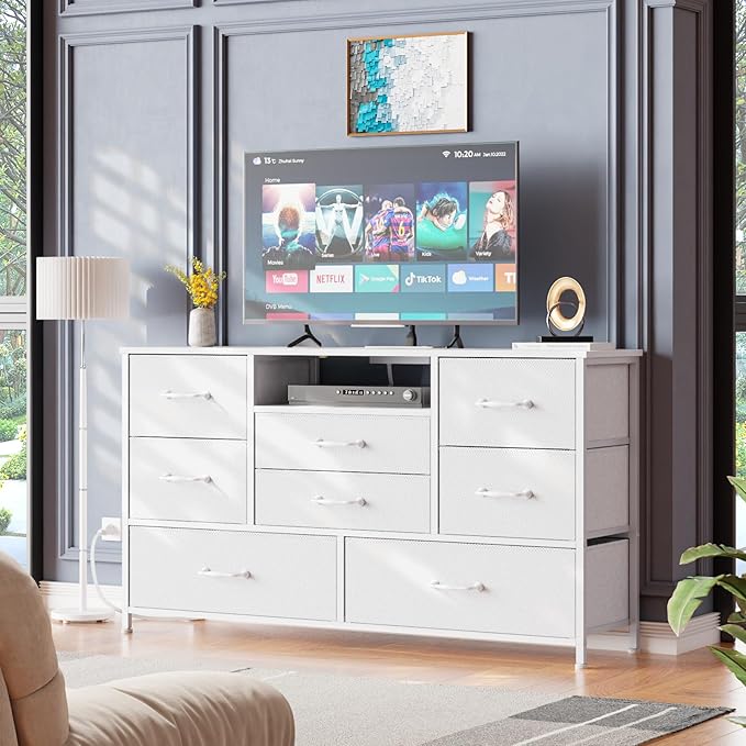 Furnulem Dresser for Bedroom, Wide Chest - Image 4
