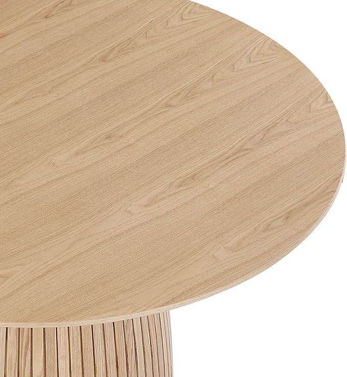 Wooden Kitchen Round Dining Table - Image 7