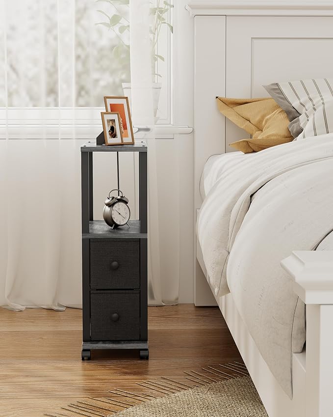TUTOTAK Small Narrow End Tables, Side Tables - Image 8