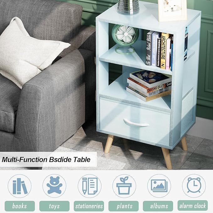 Night Stand, Nursery Side Table - Image 5