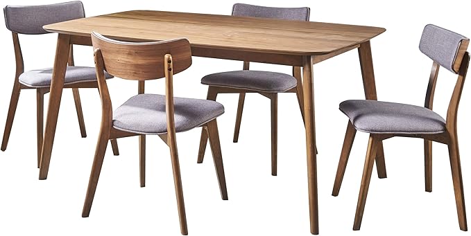 Christopher Knight Home Alma Mid-Century Wood Dining Set by ChristopherKnightHome