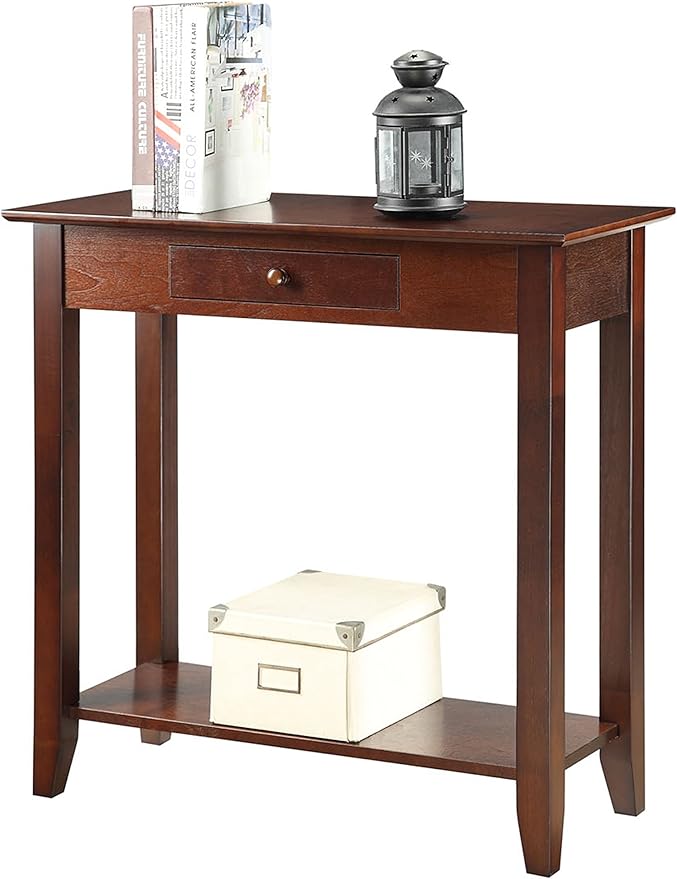 Convenience Concepts American Heritage 1 Drawer Hall Table - Image 3