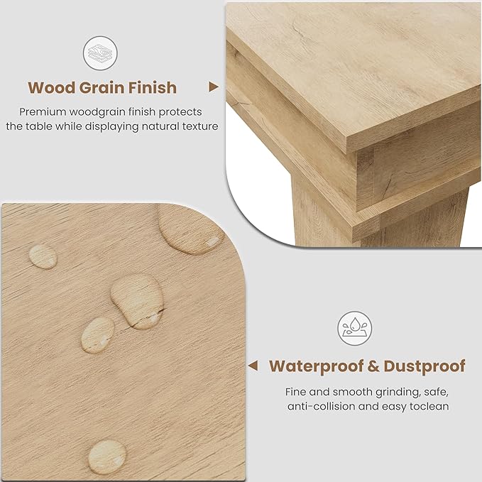 GarveeHome Farmhouse Dining Table - Image 8