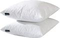 26x26 Euro Throw Pillow Inserts-Down Feather Pillow Inserts-Cotton Fabric-Set by basic+home