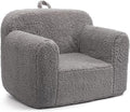 ALIMORDEN Kids Ultra-Soft Snuggle Foam Filled Chair, Toddler Cuddly Sherpa by ALIMORDEN