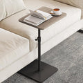 NiHome Minimalist Height Adjustable End Table, 360° Rotatable Sofa Armrest Side by NiHome