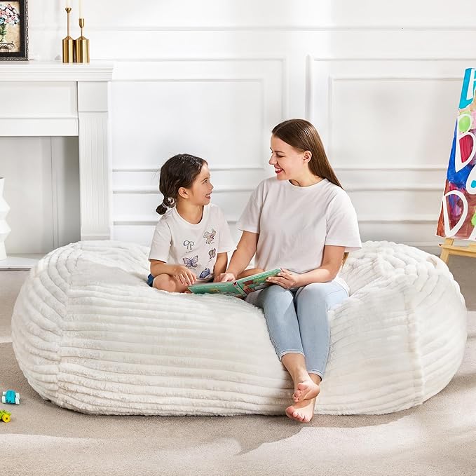 Hobestluk 4FT Bean Bag Chairs Adult Bean Bag by YourHomeDeservesMore