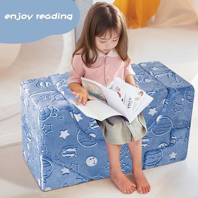 MeMoreCool Foam Climbing Toddler Couch, Modular Kids Sofa - Image 6