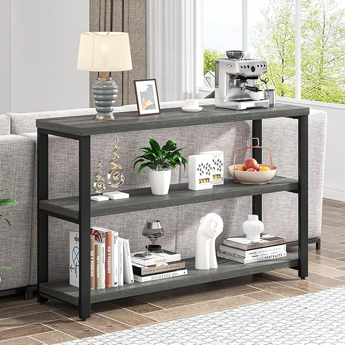EXCEFUR Rustic Console Tables for Entryway, Sofa Table - Image 4