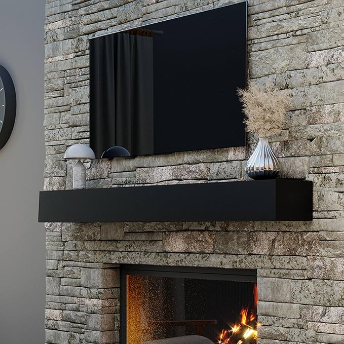 66" Floating Mantel Shelf by BoscoMondo-RusticHandmade
