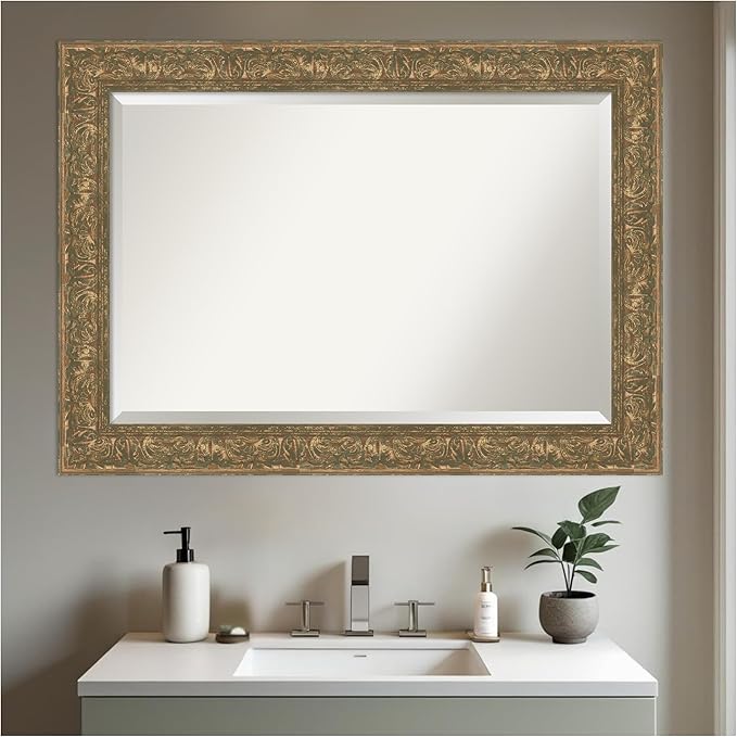 Amanti Art Bronze Bathroom Mirror - Image 6