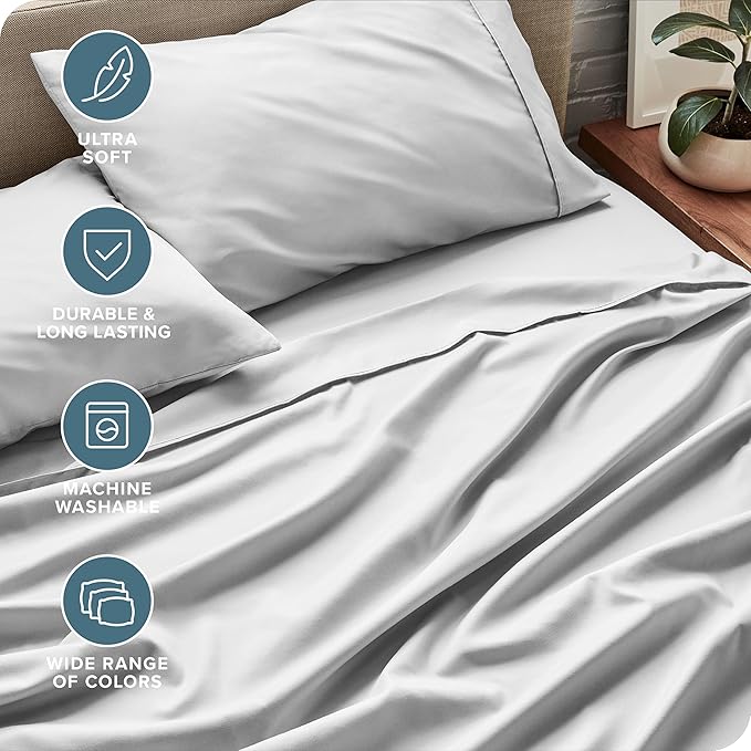 Bare Home Split King Sheet Set - Image 5