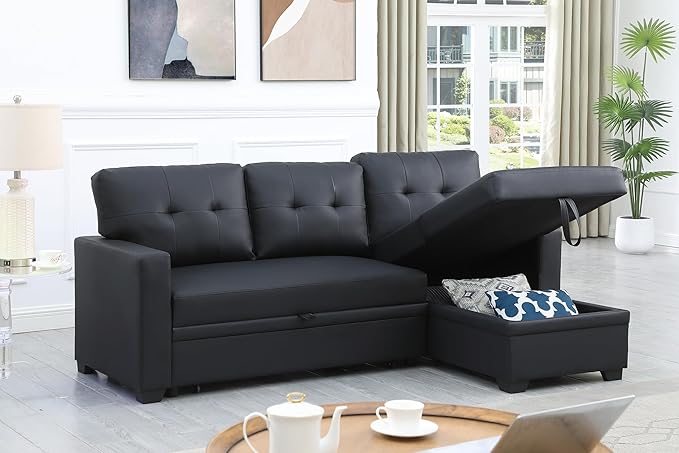 Devion Furniture Maison 4-in-1 Convertible L Shaped Couch - Image 3