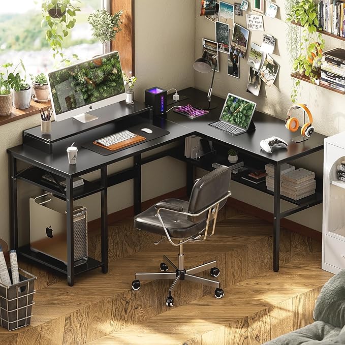 Unikito Reversible L Shaped Desk - Image 2