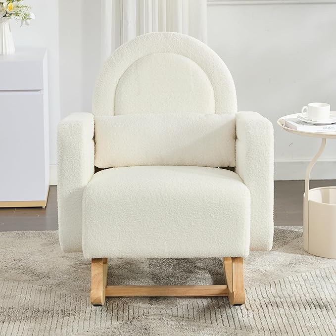 Christopher Knight Home Kiin Wooden Rocking Chair Indoor - Image 6