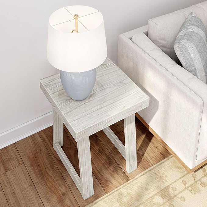 Plank+Beam Classic Square Side Table, Slim Side Table - Image 5
