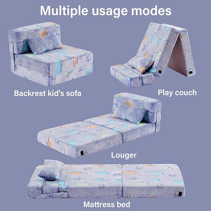 Folding Sofa Bed Floor Mattress - Image 7