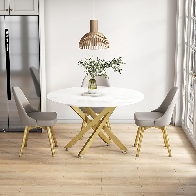 30 Inch Modern Gold Metal X Shape Table Legs, 4 Pieces, 28 Inch Height - Image 8