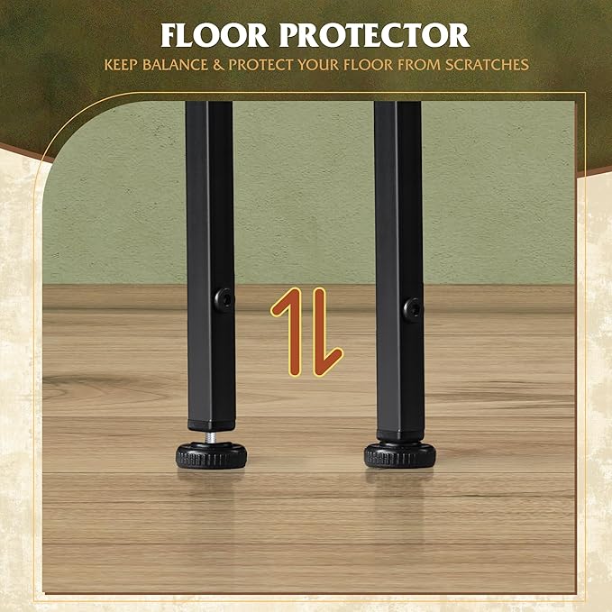WLIVE Black Tall Dresser for Bedroom, 6 Drawer Dressers & Chests of Drawers - Image 7