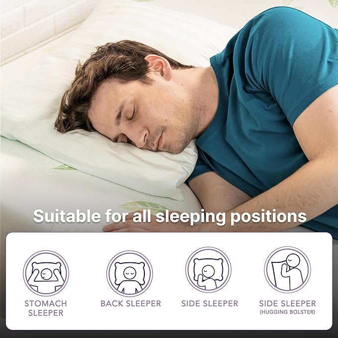 NapQueen Twin XL Size, 12 Inch Anula Green Tea Infused Memory Foam Mattress - Image 5