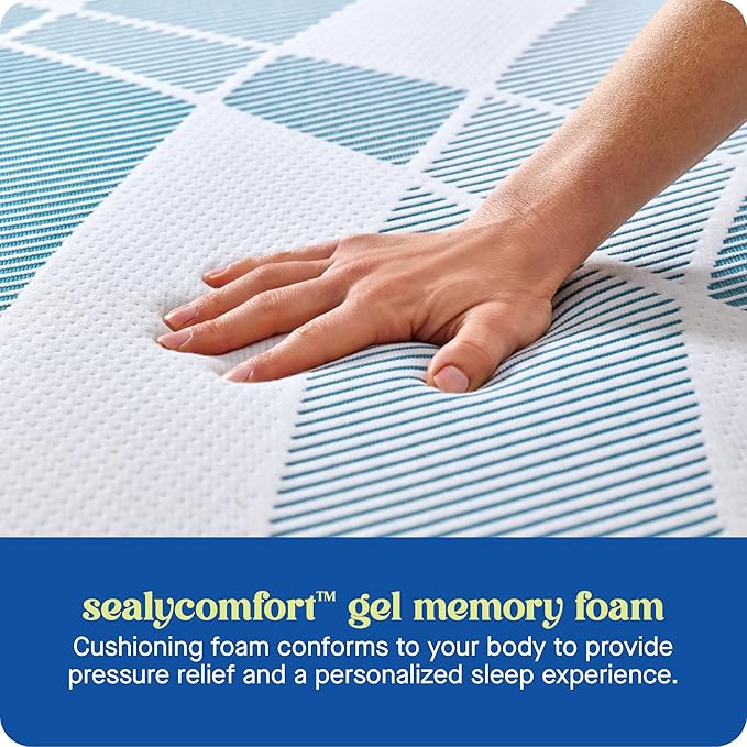 Sealy Dreamlife 14” Foam Mattress-in-a-Box, Twin XL, SealyComfort Gel Memory - Image 4