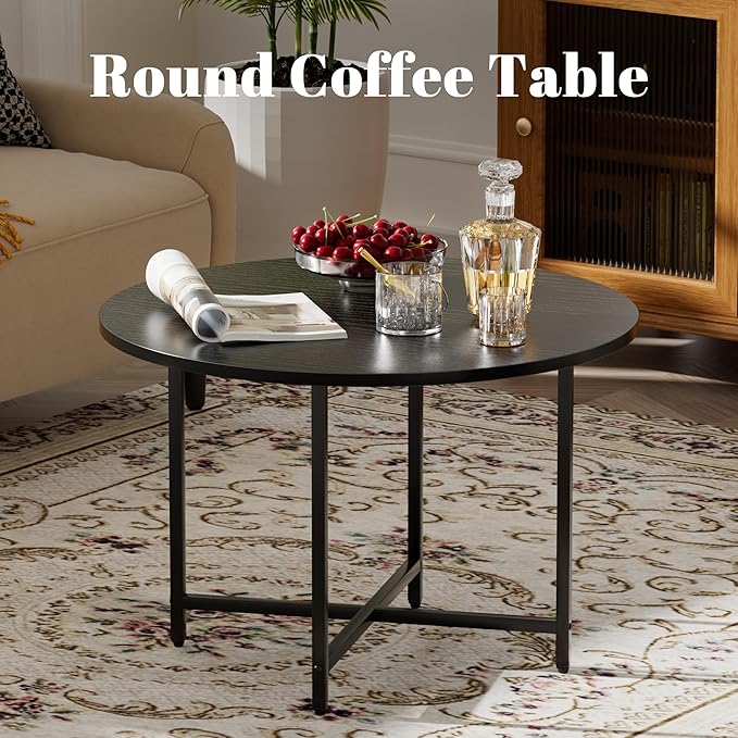 Round Coffee Table, Small Coffee Tables - Image 7